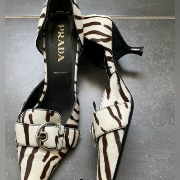prada zebra mules - Picture 1 of 2